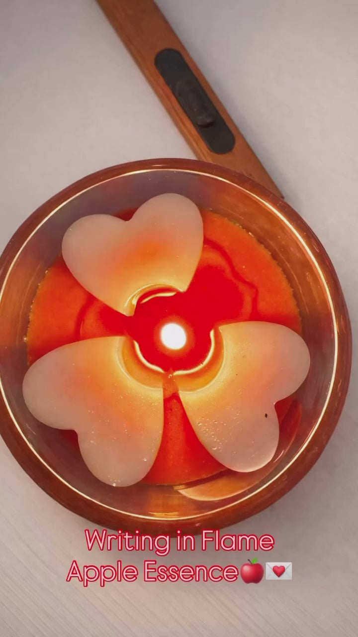 Written in flame
